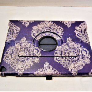 Fintie USA IPAD Tablet Cover Case  PURPLE ORNATE 12x9